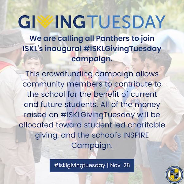 ISKL Giving Tuesday Campaign 2023