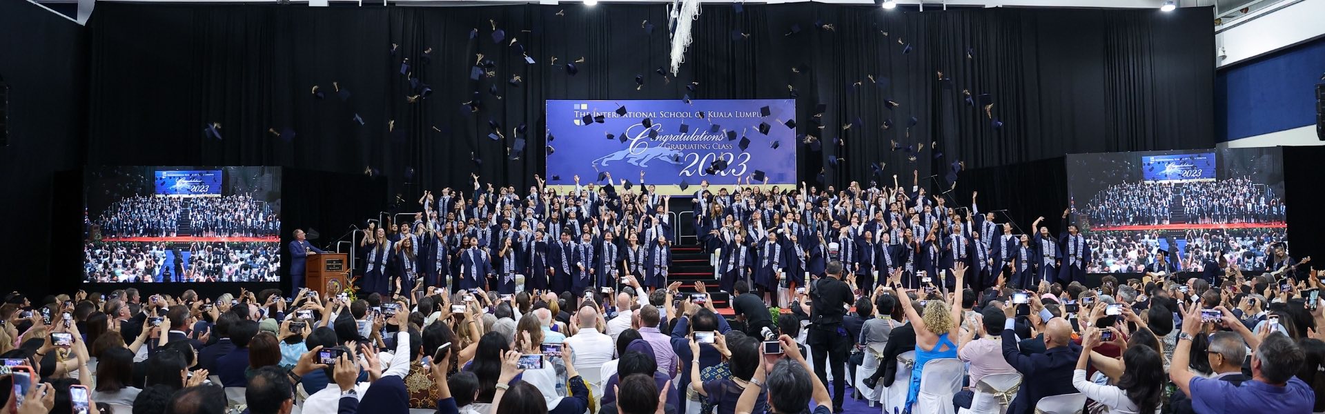 Graduation ceremony photo