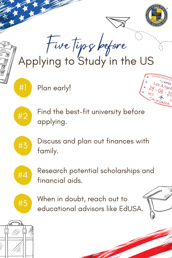five tips before applying to the US