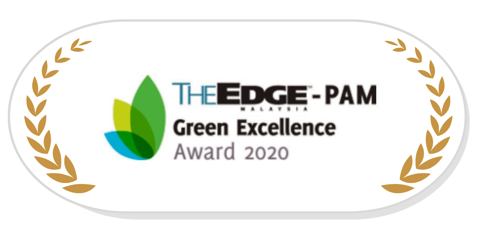 The Edge Green Excellence Award Badge